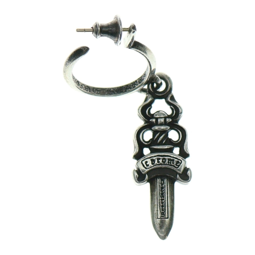 CHROME HEARTS(クロムハーツ) No5 DAGGER #5 ダガーフープ ピアス シルバー BCA106