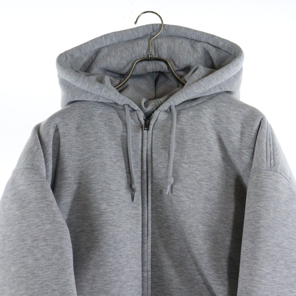 SUPREME(シュプリーム) 24AW ×THE NORTH FACE Down Filled Zip Up Hooded Sweatshirt ノースフェイス ジップアップスウェットパーカー フーディー グレー NY52400I