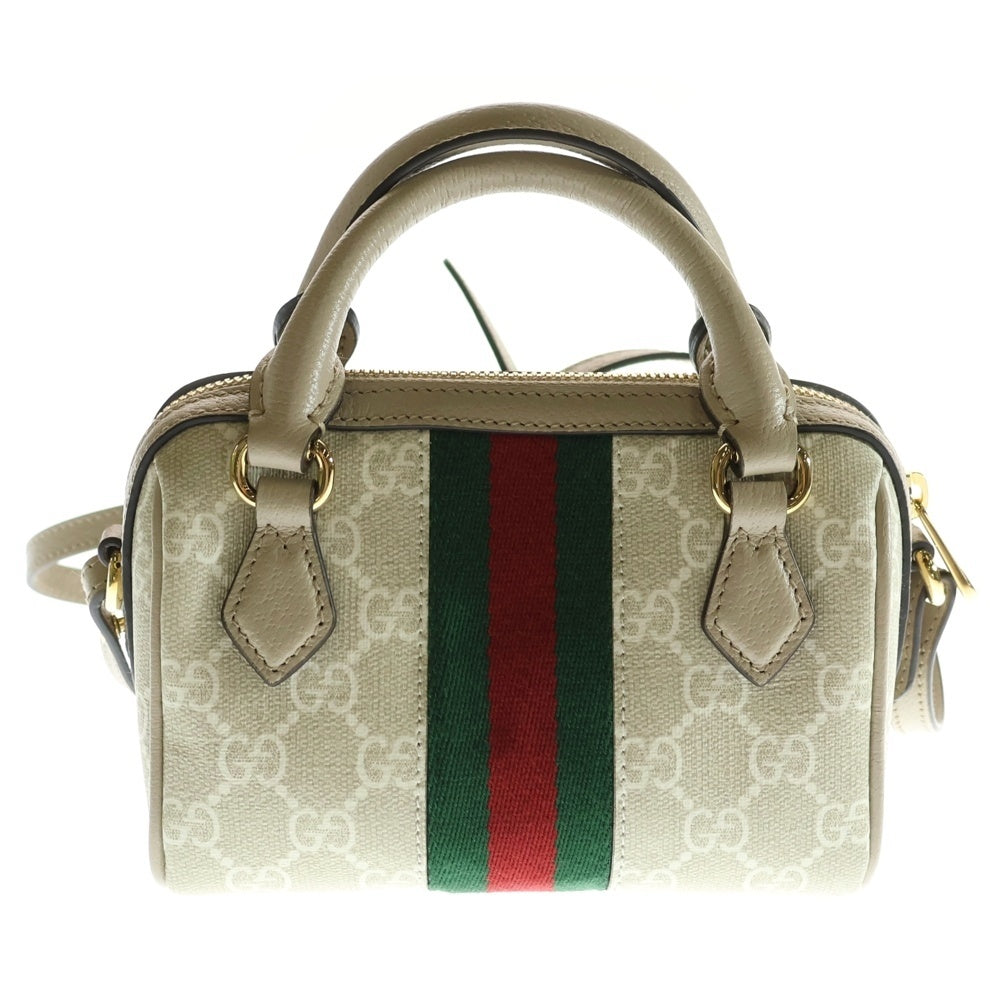 GUCCI(グッチ) Ophidia GG Supreme Shoulder Bag オフィディア GGスプリーム レザーショルダーバッグ ハンドバッグ ベージュ 781490 525040