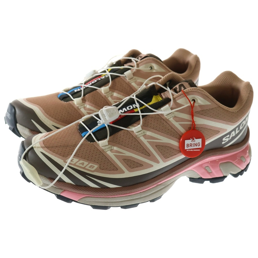 SALOMON(サロモン) XT-6 メッシュローカットスニーカー ピンク US8/26cm 477373