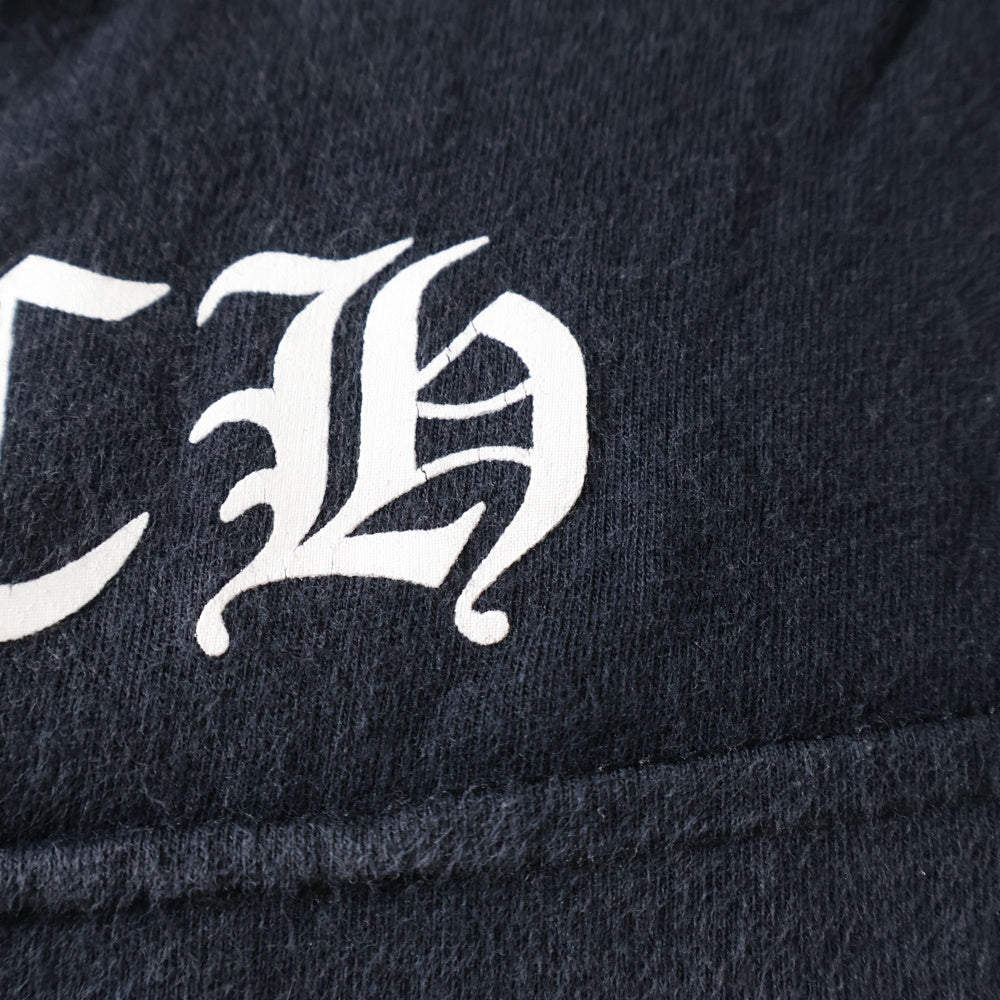 CHROME HEARTS(クロムハーツ) CH PLUS CROSS ロサンゼルス限定 CHプラス クロス プリント クルーネック 半袖Tシャツ ブラック