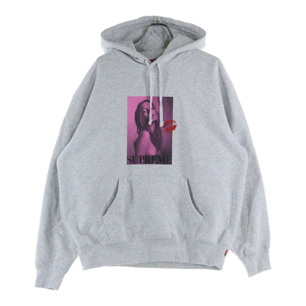 SUPREME(シュプリーム) 24AW Kate Moss Hooded Sweatshirt ケイトモス フーデッド スウェットシャツ プルオーバーパーカー グレー