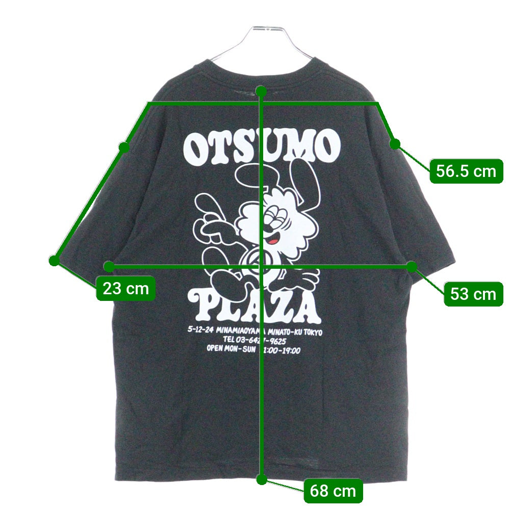 VERDY(ベルディ) 23AW OTUMO PLAZA TEE オツモ プラザ 半袖Tシャツ カットソー ブラック
