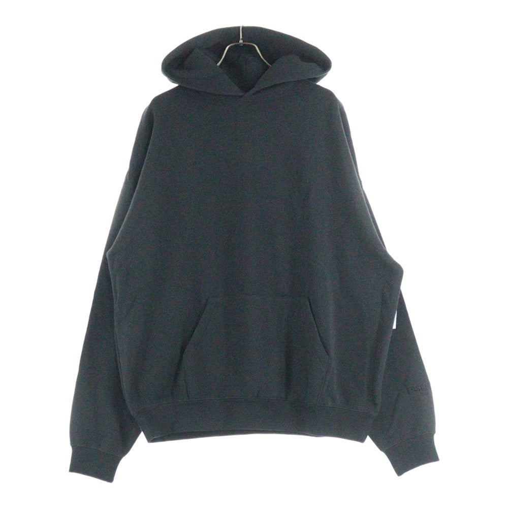 FEAR OF GOD ESSENTIALS(フィアオブゴッド エッセンシャルズ) HOODIE バックリフレクターロゴ プルオーバースウェットパーカー フーディー ブラック