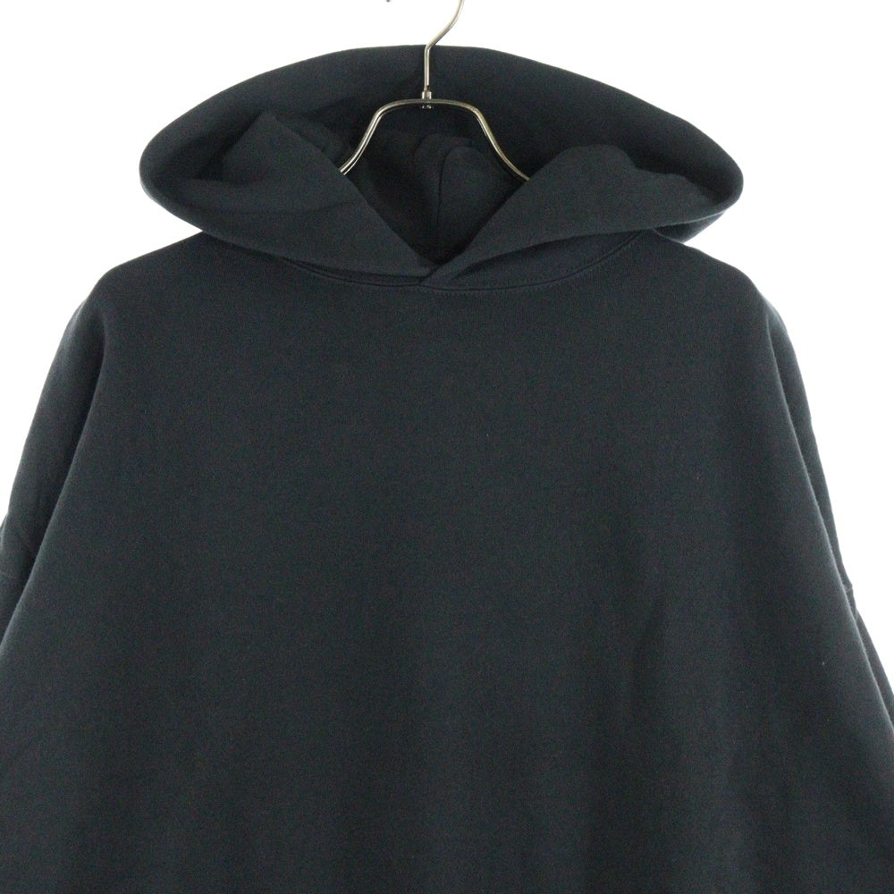 FEAR OF GOD ESSENTIALS(フィアオブゴッド エッセンシャルズ) HOODIE バックリフレクターロゴ プルオーバースウェットパーカー フーディー ブラック