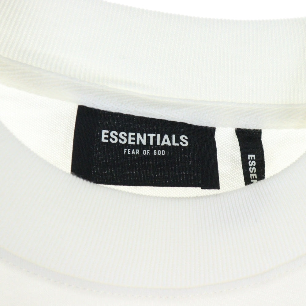 FEAR OF GOD ESSENTIALS(フィアオブゴッド エッセンシャルズ) L/S T-SHIRT LTD LONG BEACH ロングビーチ限定 長袖Tシャツ ロンT ホワイト