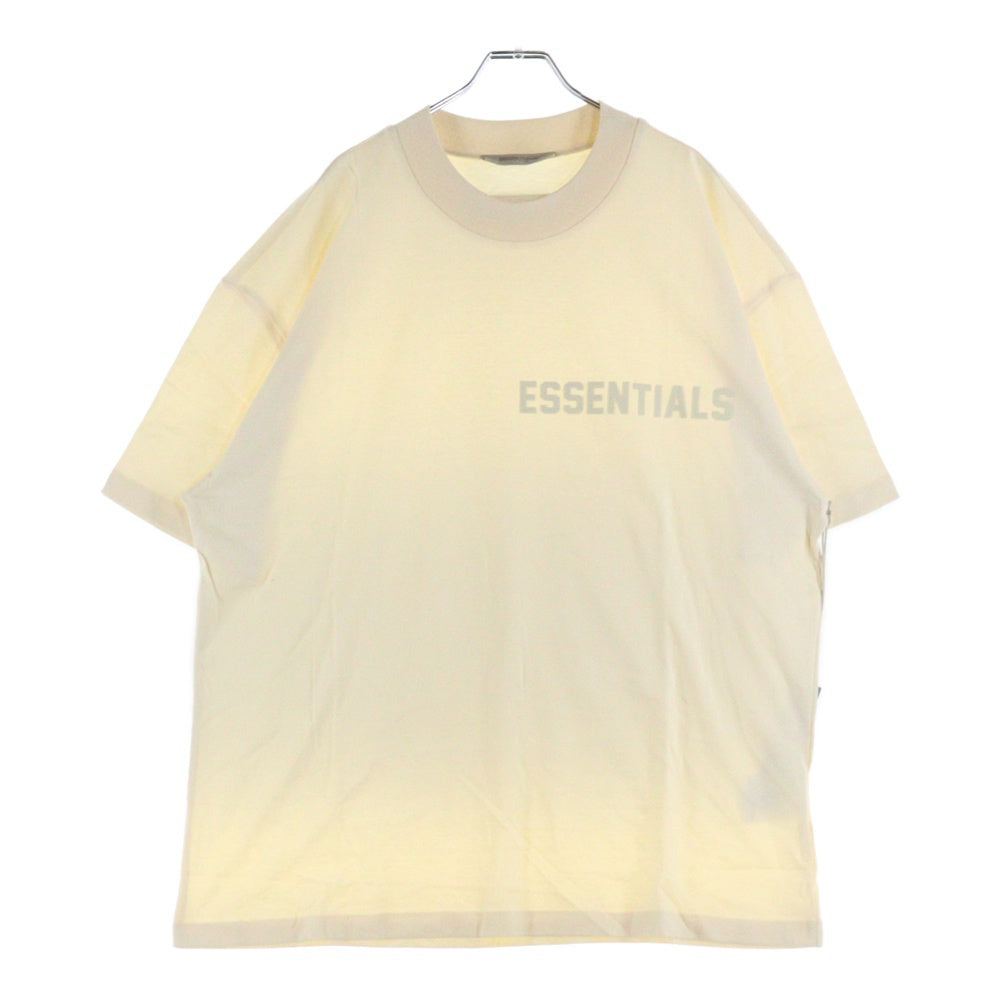 FEAR OF GOD ESSENTIALS(フィアオブゴッド エッセンシャルズ) S/S T-SHIRT フェルトロゴ 半袖Tシャツ アイボリー