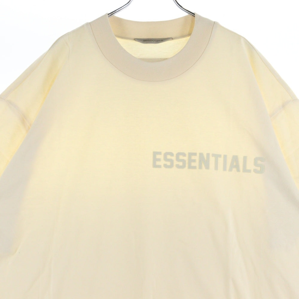 FEAR OF GOD ESSENTIALS(フィアオブゴッド エッセンシャルズ) S/S T-SHIRT フェルトロゴ 半袖Tシャツ アイボリー