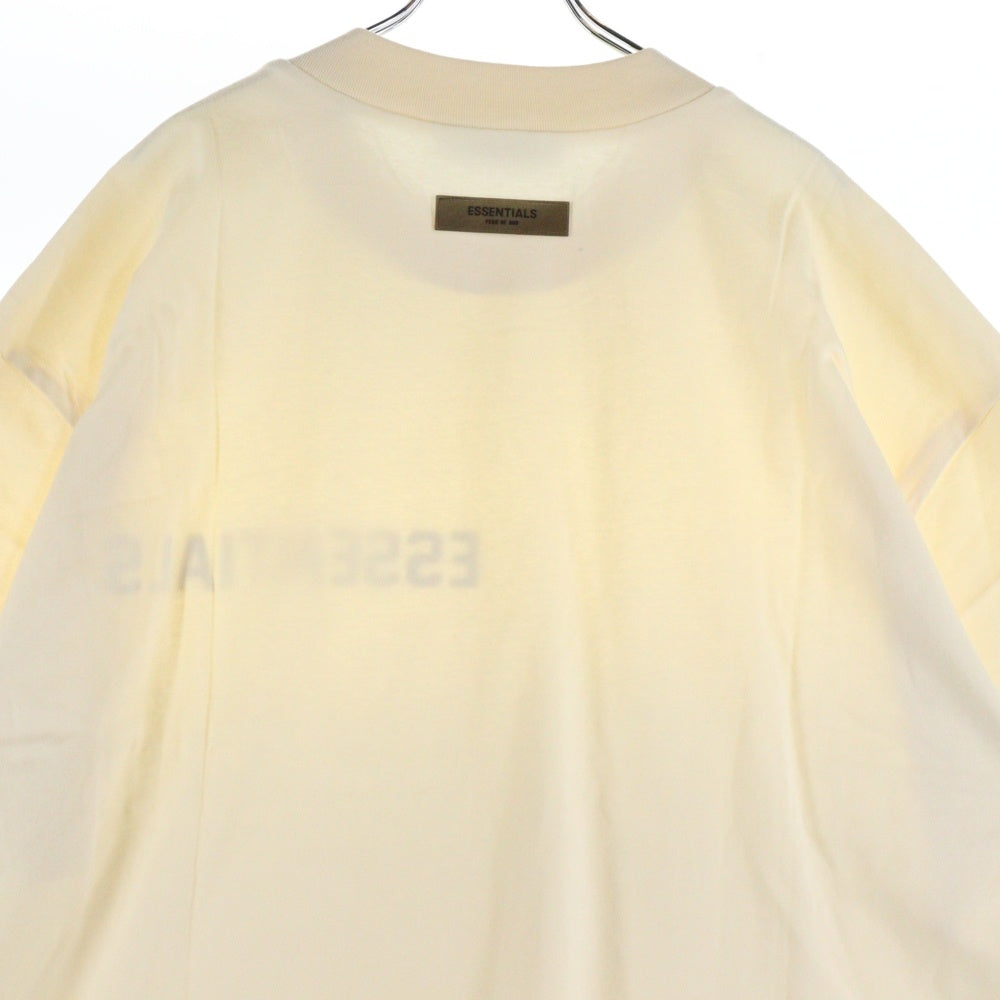 FEAR OF GOD ESSENTIALS(フィアオブゴッド エッセンシャルズ) S/S T-SHIRT フェルトロゴ 半袖Tシャツ アイボリー