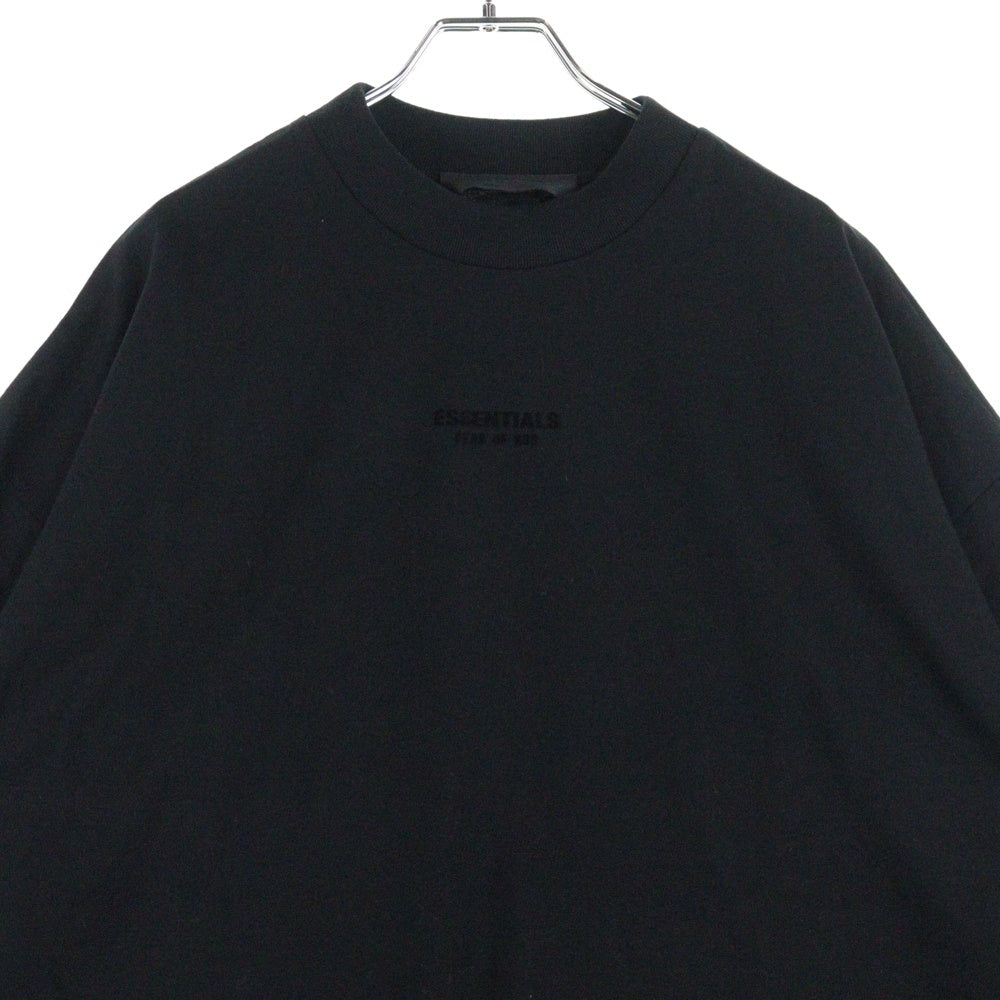 FEAR OF GOD ESSENTIALS(フィアオブゴッド エッセンシャルズ) S/S T-SHIRT フロントロゴ 半袖Tシャツ ブラック