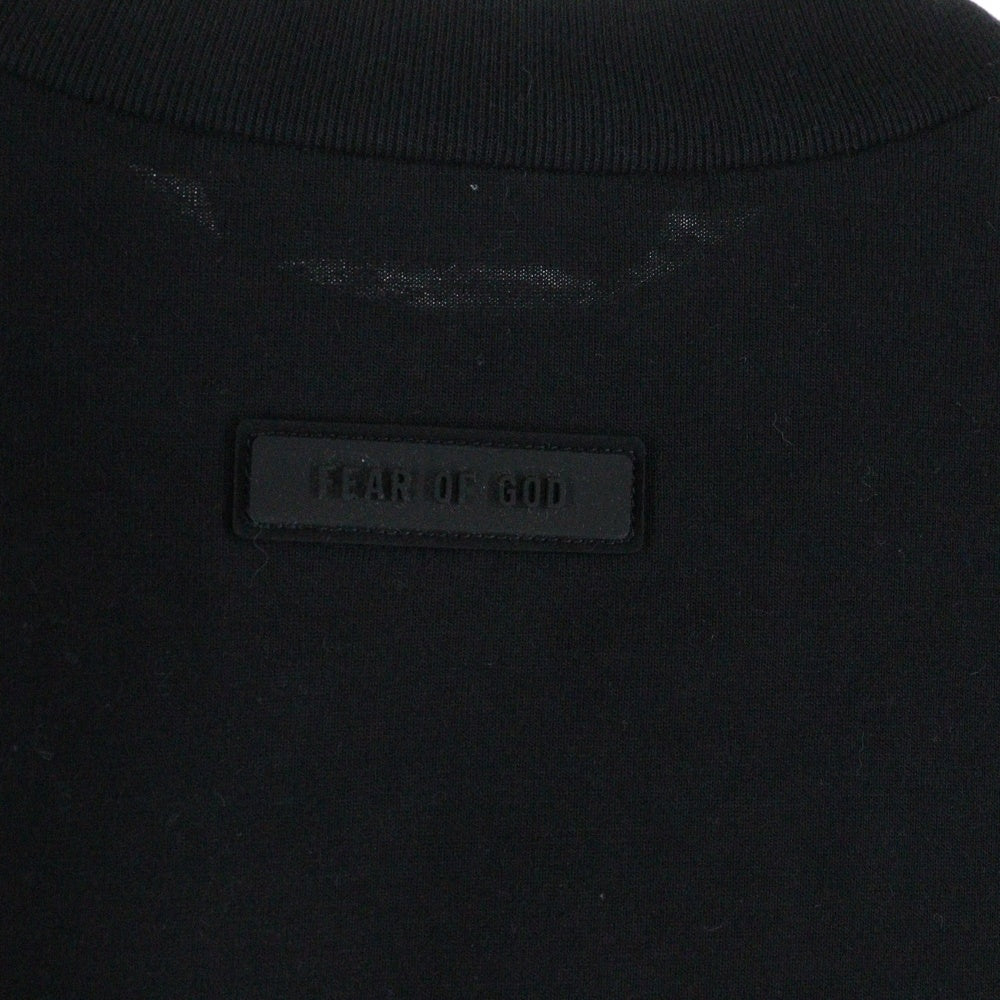 FEAR OF GOD ESSENTIALS(フィアオブゴッド エッセンシャルズ) S/S T-SHIRT フロントロゴ 半袖Tシャツ ブラック