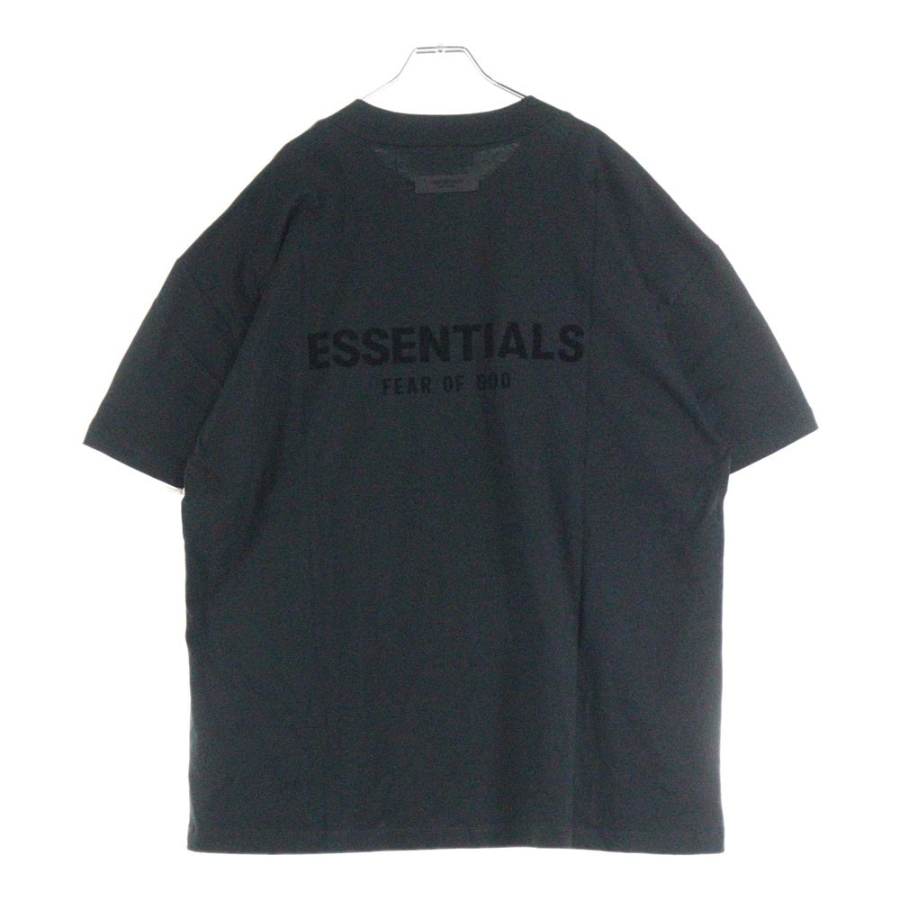 FEAR OF GOD ESSENTIALS(フィアオブゴッド エッセンシャルズ) S/S T-SHIRT フェルトロゴ 半袖Tシャツ ブラック