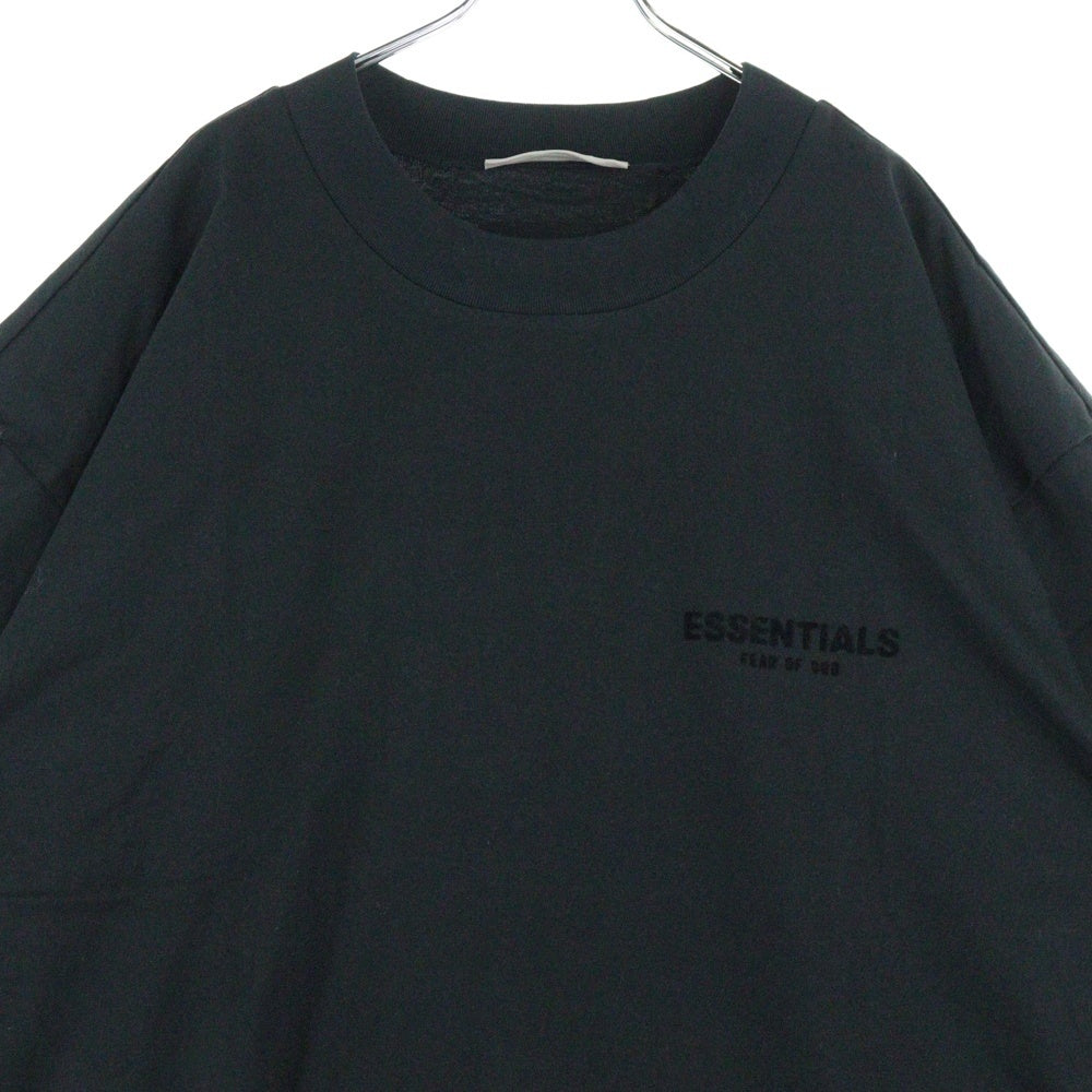 FEAR OF GOD ESSENTIALS(フィアオブゴッド エッセンシャルズ) S/S T-SHIRT フェルトロゴ 半袖Tシャツ ブラック