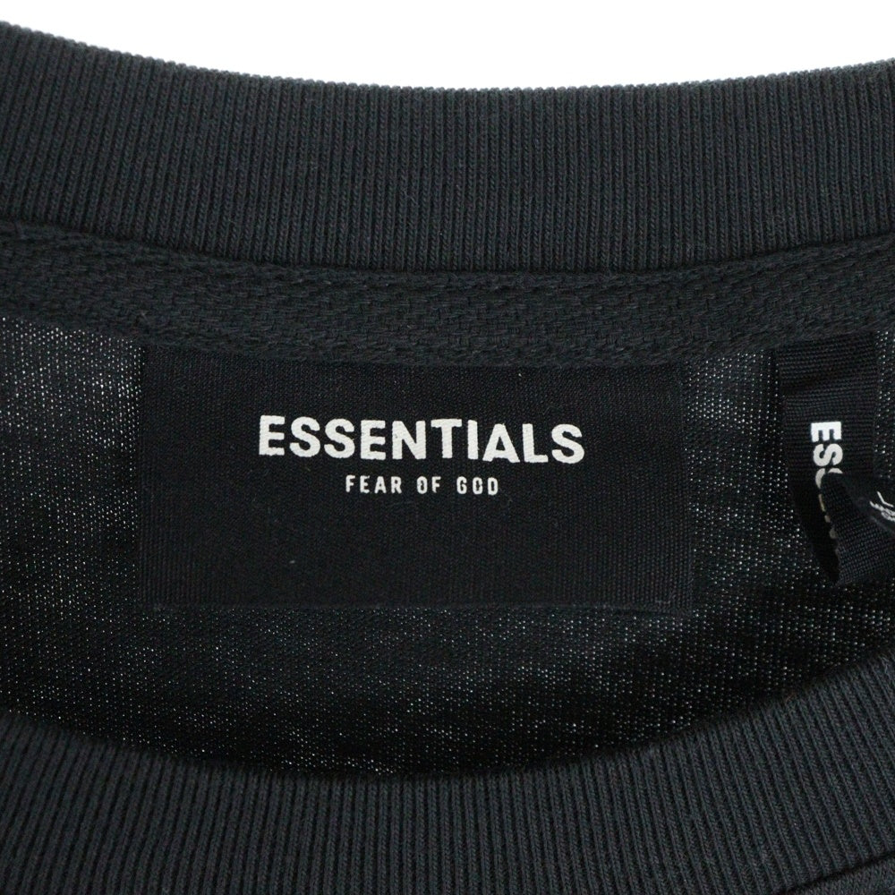 FEAR OF GOD ESSENTIALS(フィアオブゴッド エッセンシャルズ) S/S T-SHIRT FLOWER フラワーフォト 半袖Tシャツ ブラック