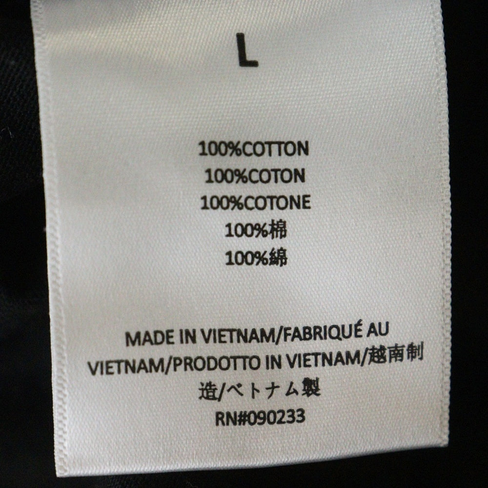 FEAR OF GOD ESSENTIALS(フィアオブゴッド エッセンシャルズ) L/S T-SHIRT フロントロゴ 長袖Tシャツ ロンT ブラック