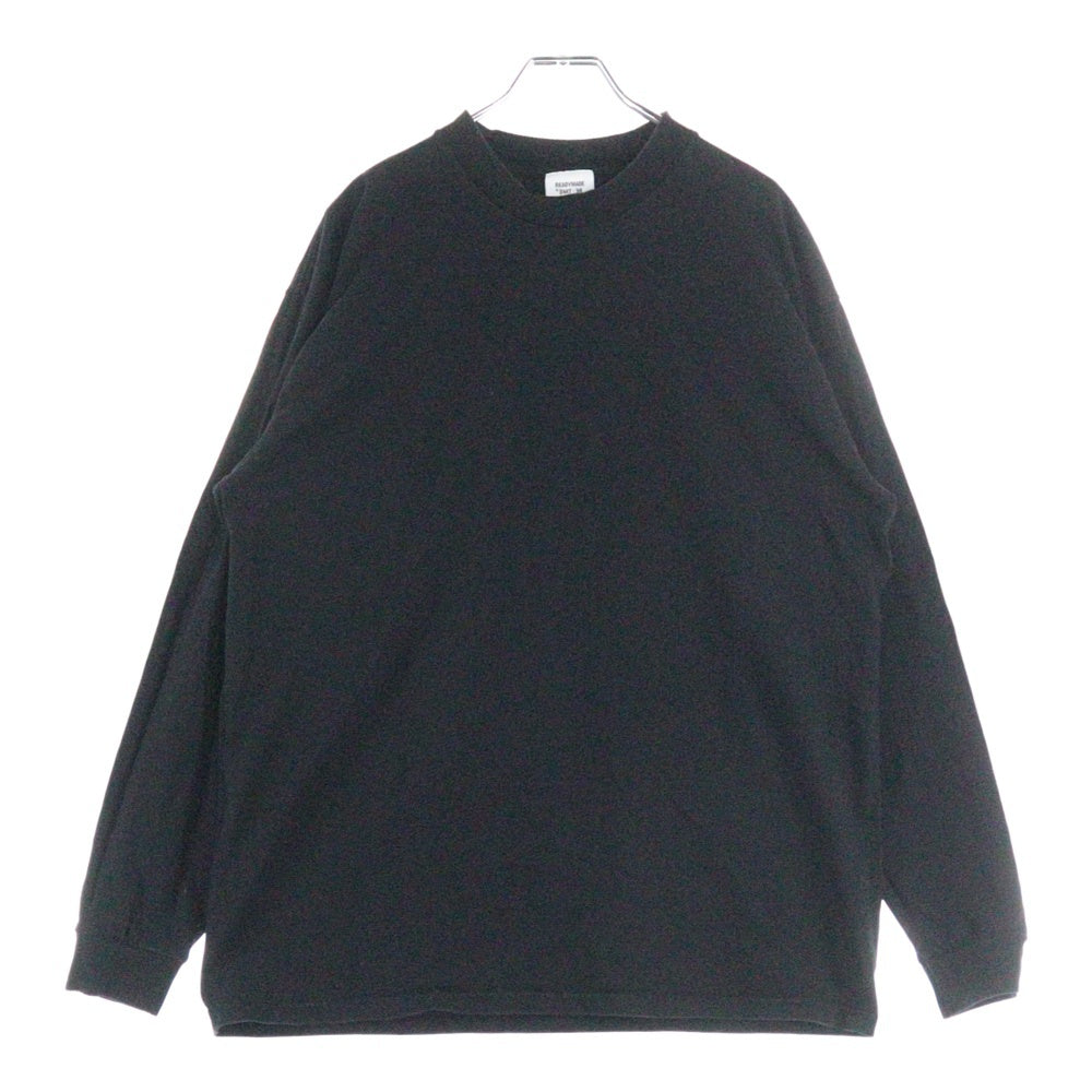 READY MADE(レディメイド) MAXFIELD L/S T-SHIRT マックスフィールド限定 リバーシブル長袖Tシャツ ロンT ブラック