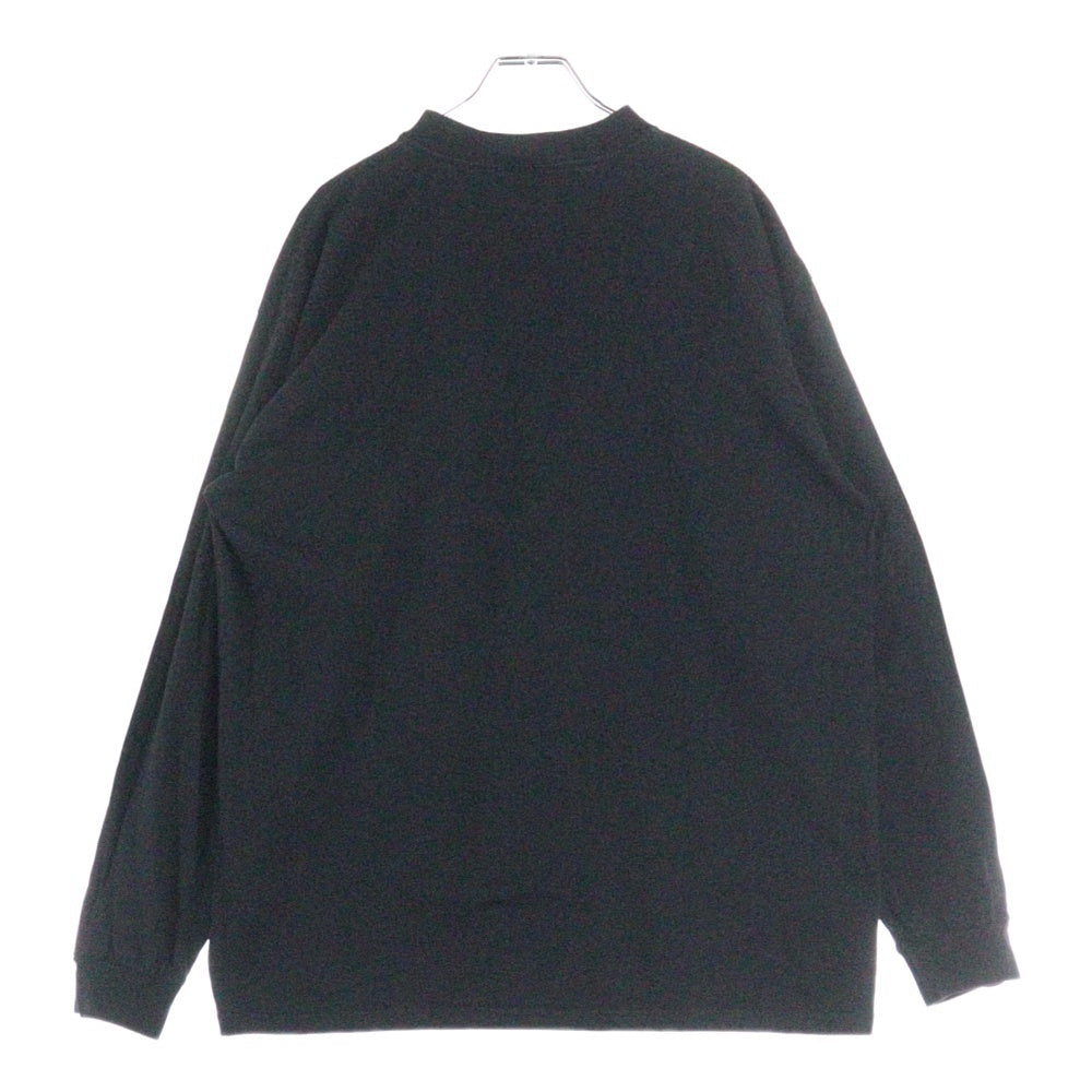 READY MADE(レディメイド) MAXFIELD L/S T-SHIRT マックスフィールド限定 リバーシブル長袖Tシャツ ロンT ブラック