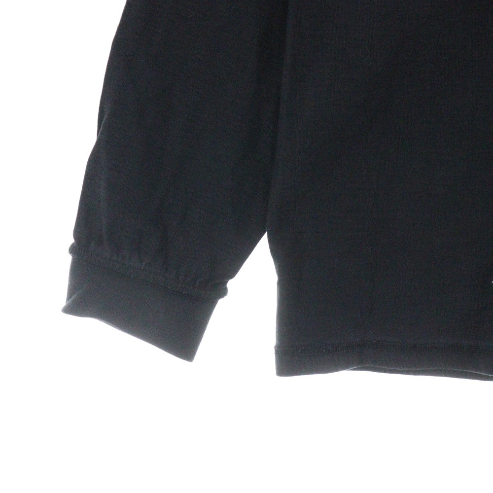 READY MADE(レディメイド) MAXFIELD L/S T-SHIRT マックスフィールド限定 リバーシブル長袖Tシャツ ロンT ブラック
