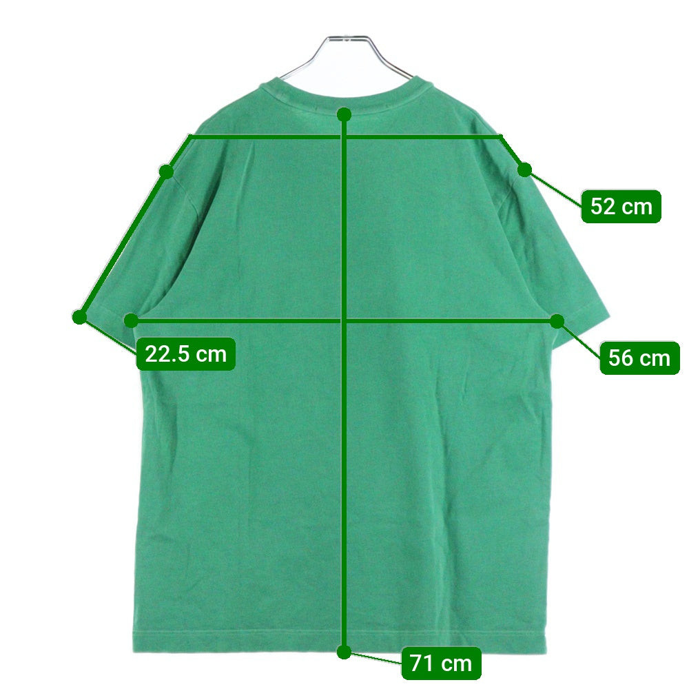 ALEXANDER WANG(アレキサンダーワン) Emboss T-Shirt エンボスロゴ 半袖Tシャツ グリーン