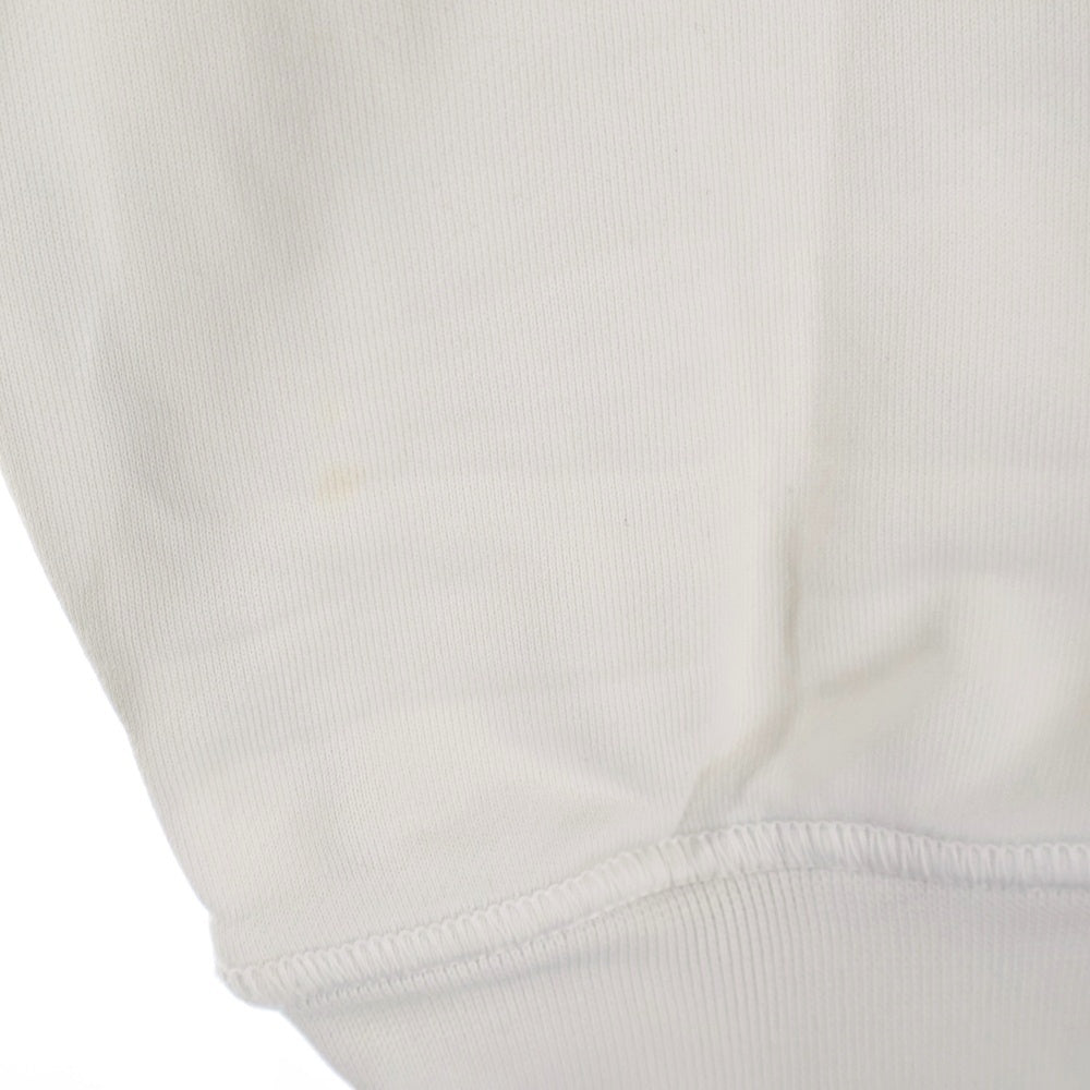 STONE ISLAND(ストーンアイランド) Sweatshirt ロゴワッペン クルーネックスウェットトレーナー ホワイト 721561051