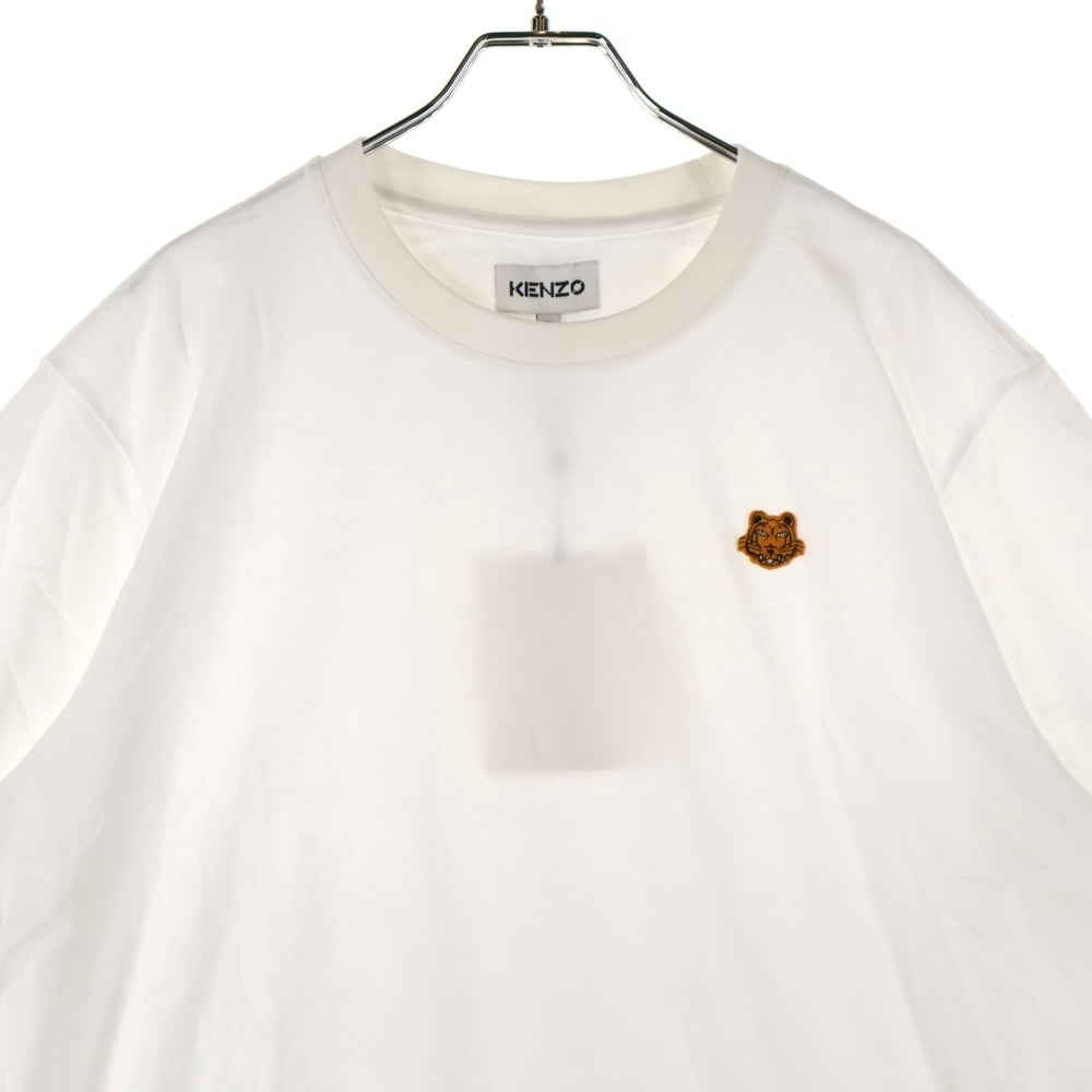 KENZO(ケンゾー) 22SS TIGER CREST CLASSIC T-SHIRT ロゴワッペン 半袖Tシャツ ホワイト FB55TS0034SA