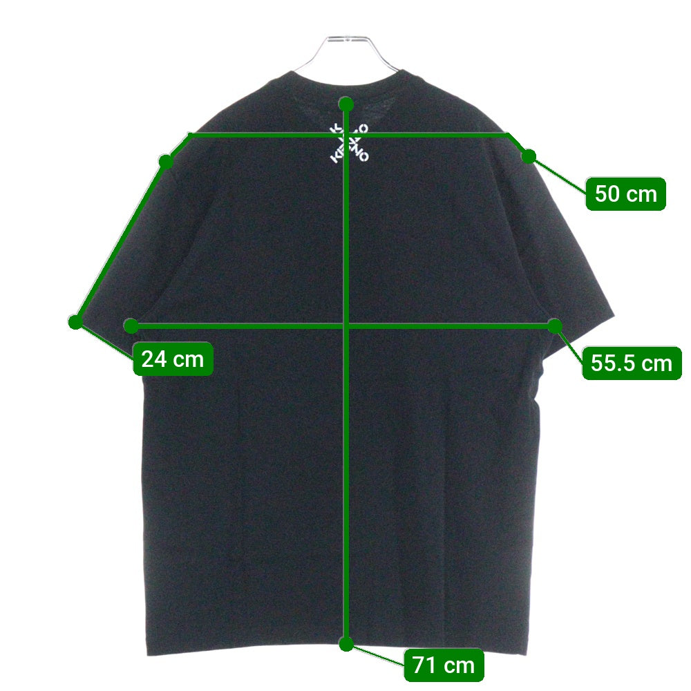 KENZO(ケンゾー) Monogram Print T-Shirt モノグラム 半袖Tシャツ ブラック FC55TS2084SK
