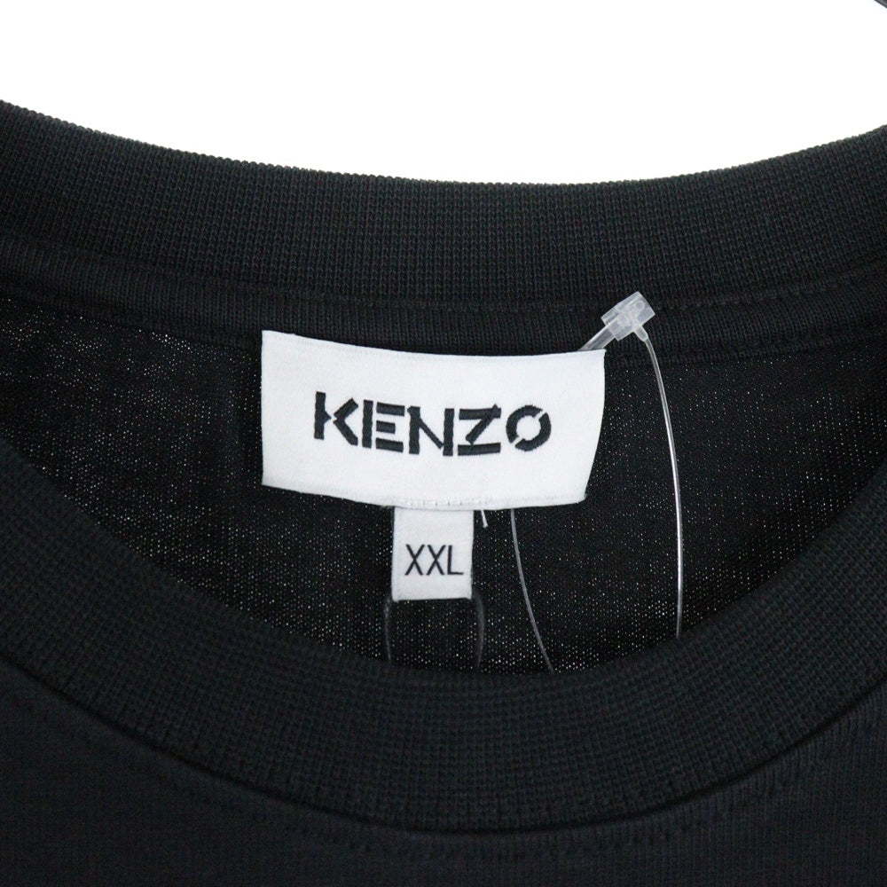 KENZO(ケンゾー) Classic Tiger Relaxed T-Shirt タイガー刺繍 半袖Tシャツ ブラック FC55TS2194YH