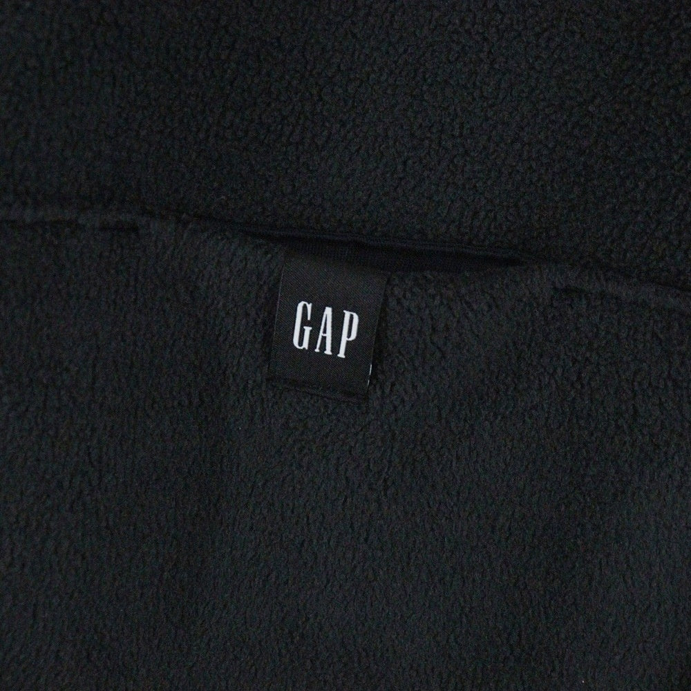 Yeezy Gap Engineered by Balenciaga(イージー ギャップ エンジニアードバイ バレンシアガ) Polar Fleece Padded Hoodie フリース プルオーバースウェットパーカー フーディー ブラック