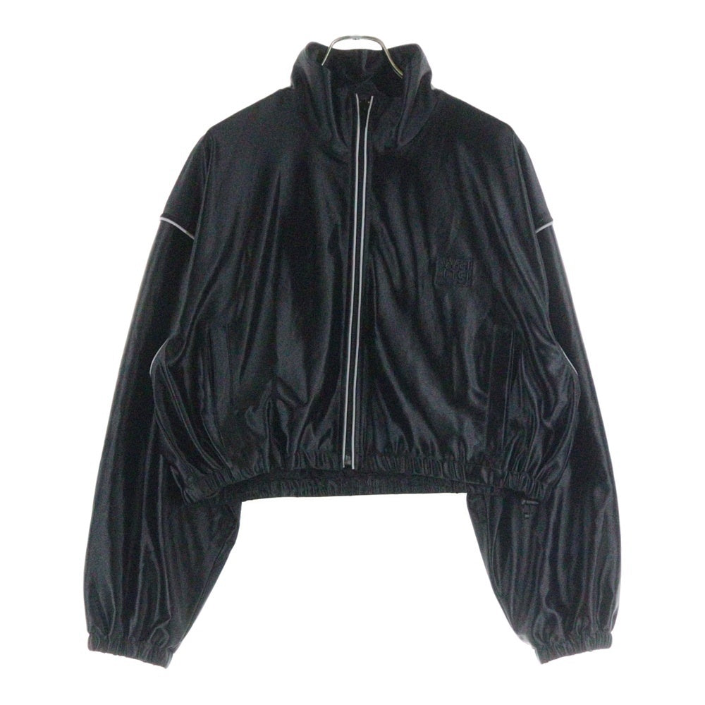 ALEXANDER WANG(アレキサンダーワン) Cropped Track Jacket クロップド トラックジャケット ブラック