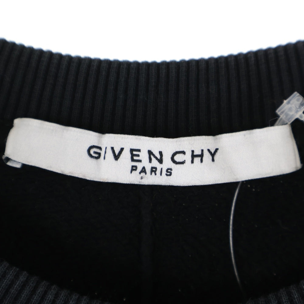 GIVENCHY(ジバンシィ) ×DISNEY Bambi Sweatshirt ディズニー バンビ クルーネックスウェットトレーナー ブラック 15P 7706 499