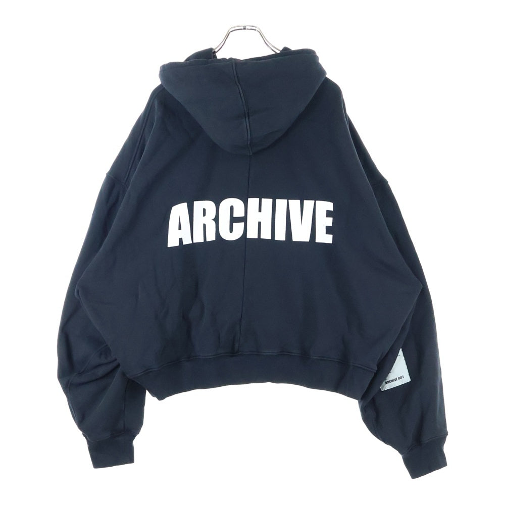 B1ARCHIVE(ビーワンアーカイブ) Oversized Hoodie プルオーバースウェットパーカー フーディー ブラック
