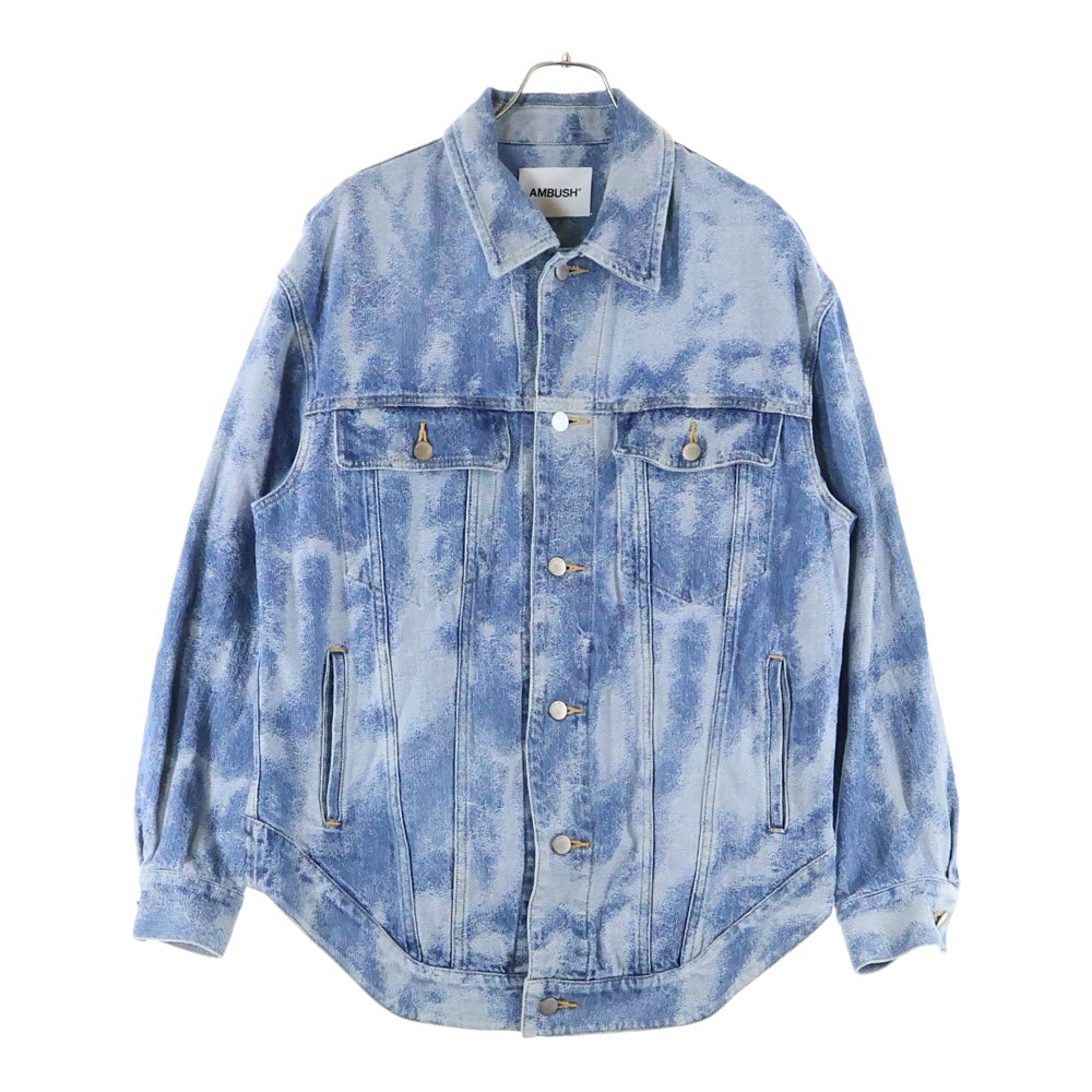 Aries(アリエス) 20AW Washed Denim Jacket ウォッシュド加工 デニムトラッカージャケット Gジャン インディゴ BMYE001F20DEN001