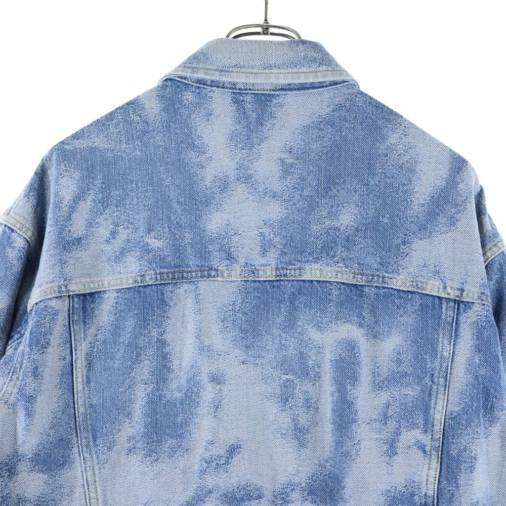 Aries(アリエス) 20AW Washed Denim Jacket ウォッシュド加工 デニムトラッカージャケット Gジャン インディゴ BMYE001F20DEN001