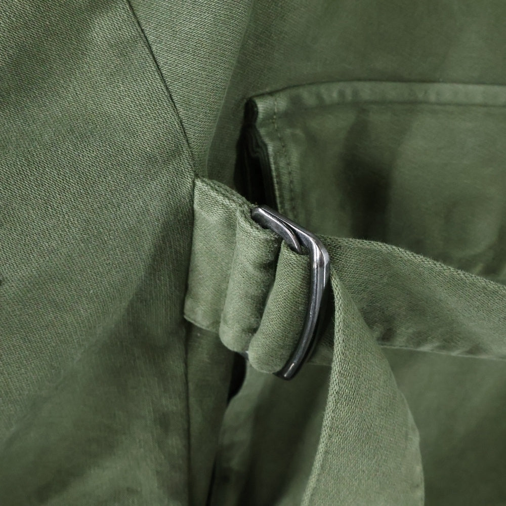 DRIES VAN NOTEN(ドリスヴァンノッテン) Overdyed Cargo Jacket カーゴジャケット カーキ