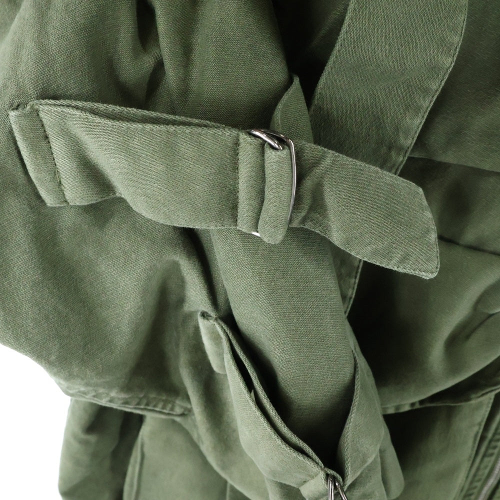 DRIES VAN NOTEN(ドリスヴァンノッテン) Overdyed Cargo Jacket カーゴジャケット カーキ