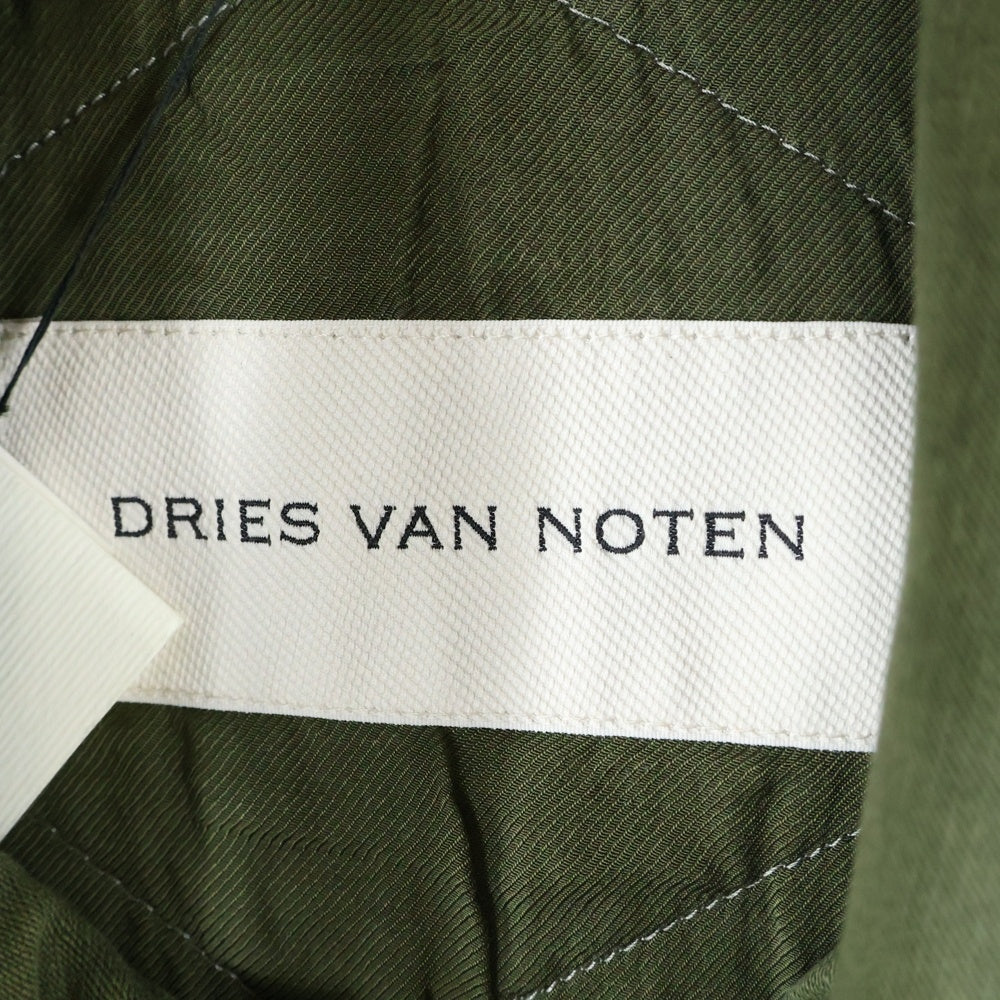 DRIES VAN NOTEN(ドリスヴァンノッテン) Overdyed Cargo Jacket カーゴジャケット カーキ