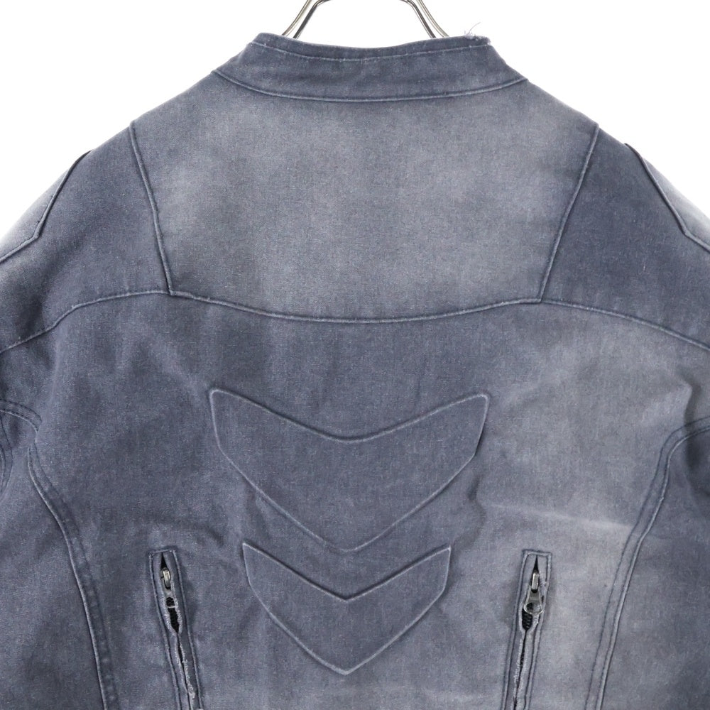 NO BRAND(ノーブランド) SONGAADON ソンガードン 24SS Broken Locomotive Jacket デニムジャケット グレー