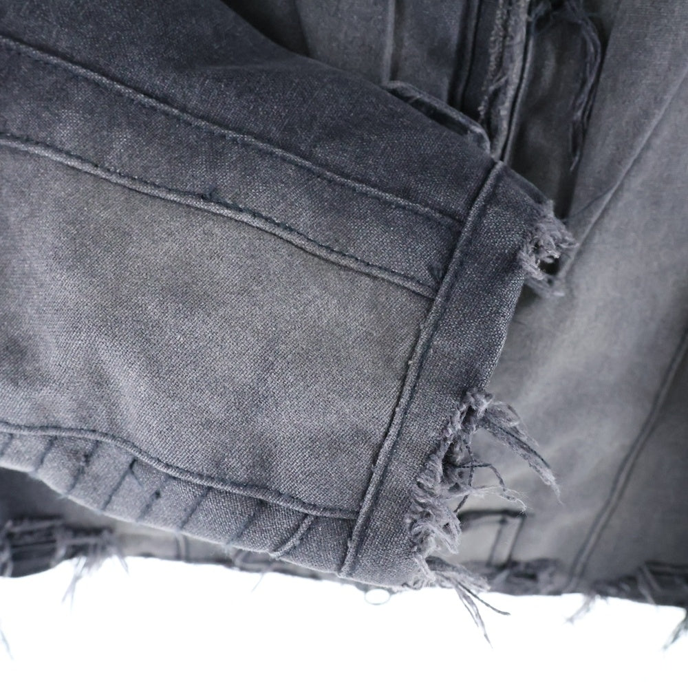 NO BRAND(ノーブランド) SONGAADON ソンガードン 24SS Broken Locomotive Jacket デニムジャケット グレー