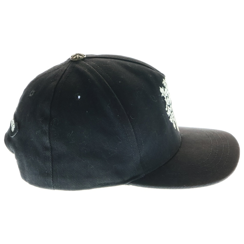 CHROME HEARTS(クロムハーツ) BASEBALL TRUCKER ベースボール トラッカーキャップ ダガー刺繍 帽子 ブラック