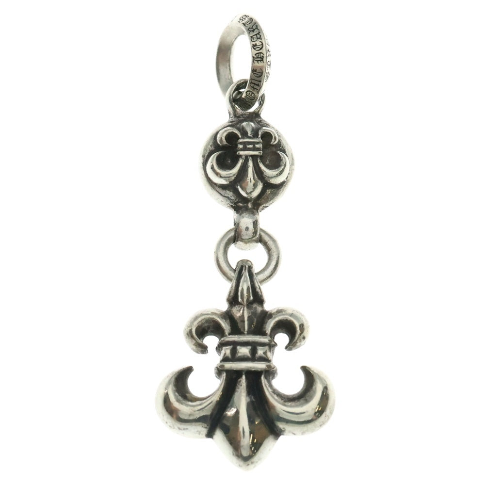CHROME HEARTS(クロムハーツ) 1BALL BS FLEUR 1ボールBSフレアチャーム ペンダントトップ シルバー BCA198