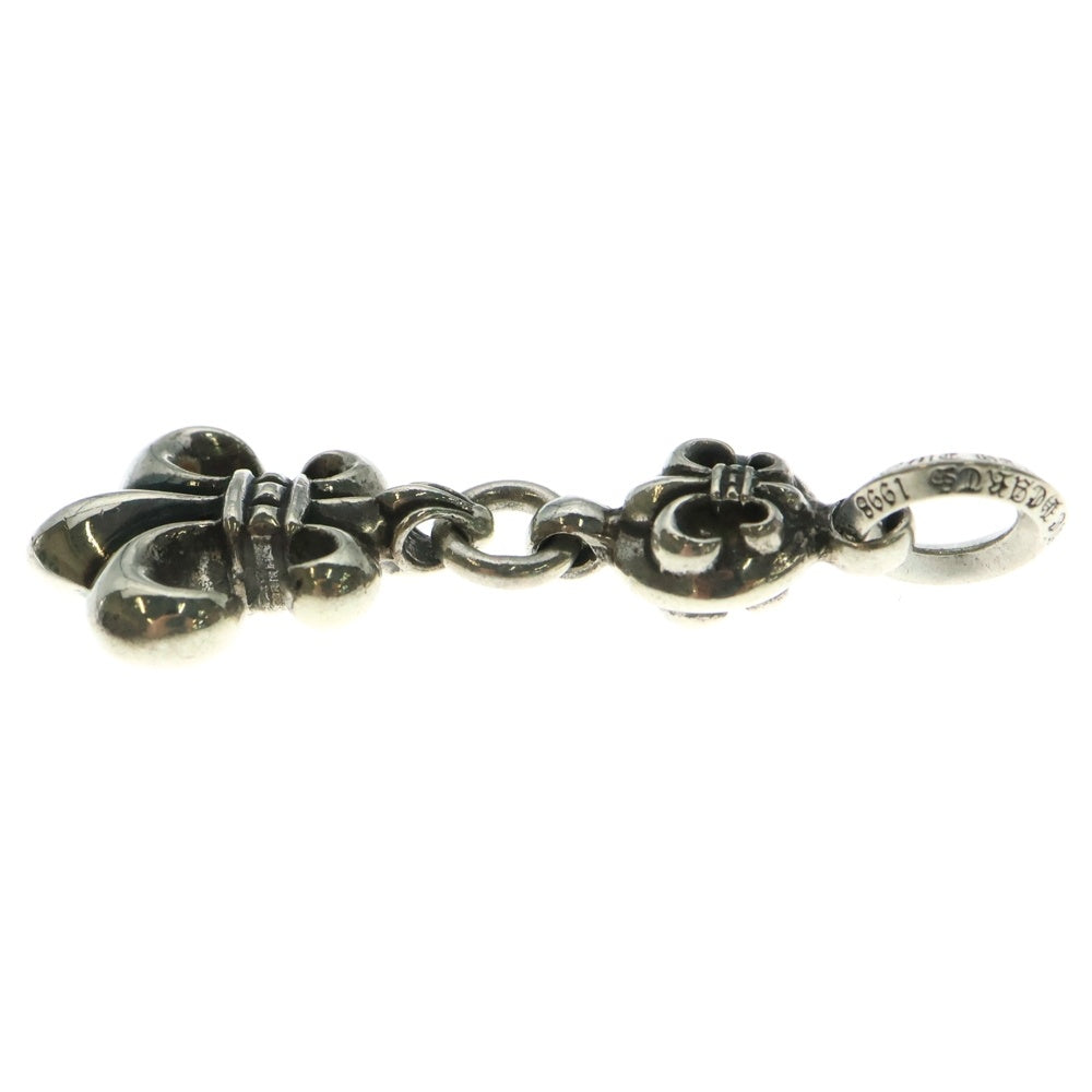 CHROME HEARTS(クロムハーツ) 1BALL BS FLEUR 1ボールBSフレアチャーム ペンダントトップ シルバー BCA198