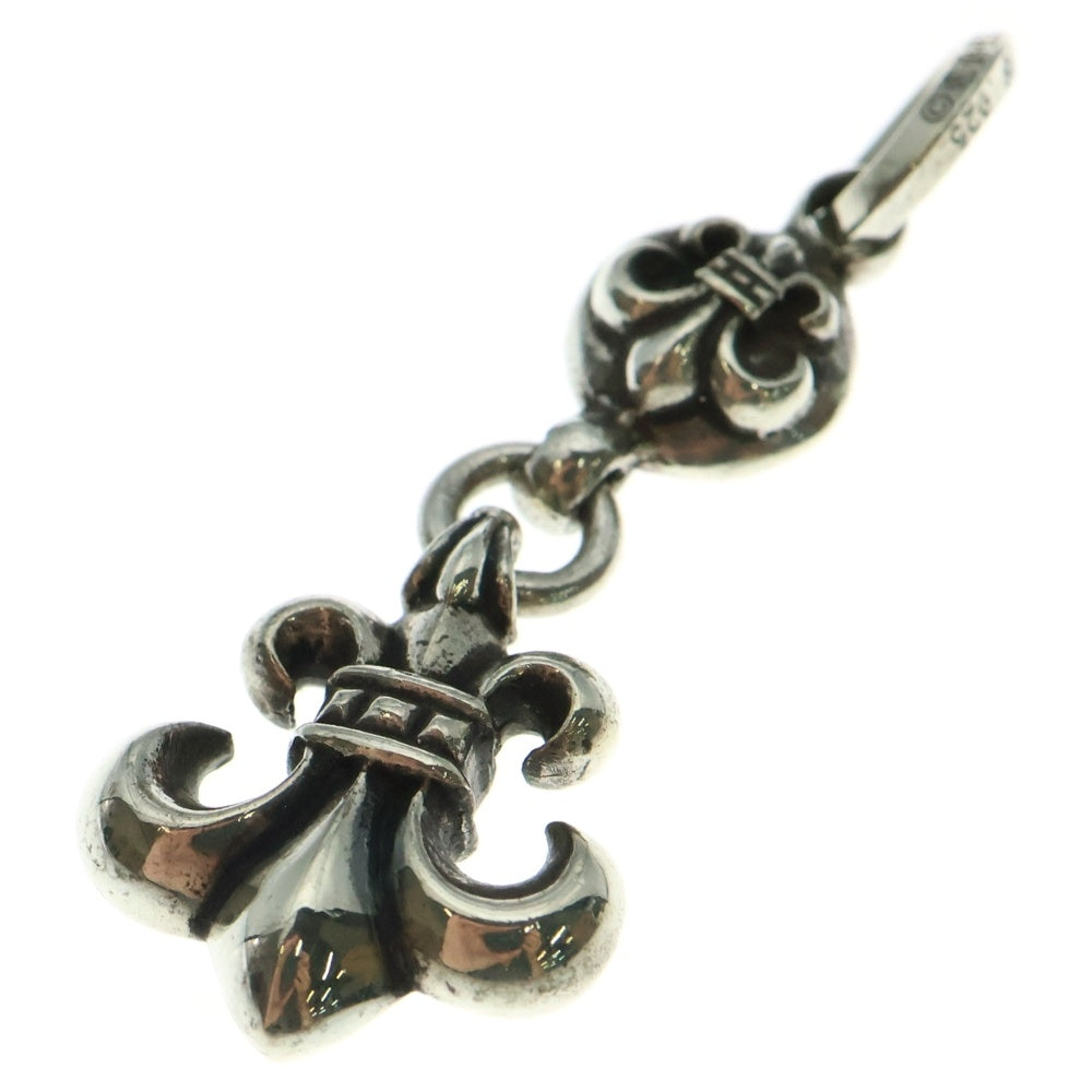 CHROME HEARTS(クロムハーツ) 1BALL BS FLEUR 1ボールBSフレアチャーム ペンダントトップ シルバー BCA198