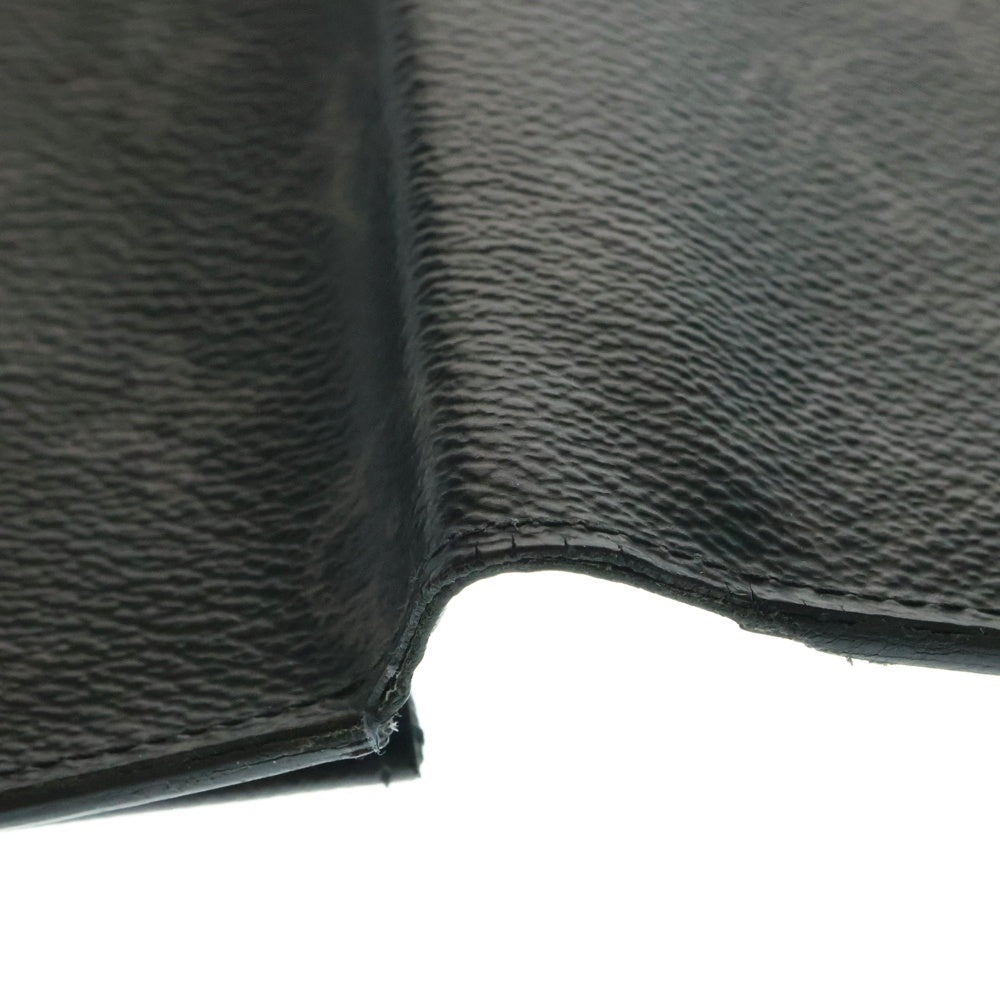 LOUIS VUITTON(ルイヴィトン) モノグラムエクリプス ポルトフォイユブラザ レザー ロングウォレット 二つ折り財布 ブラック M61697