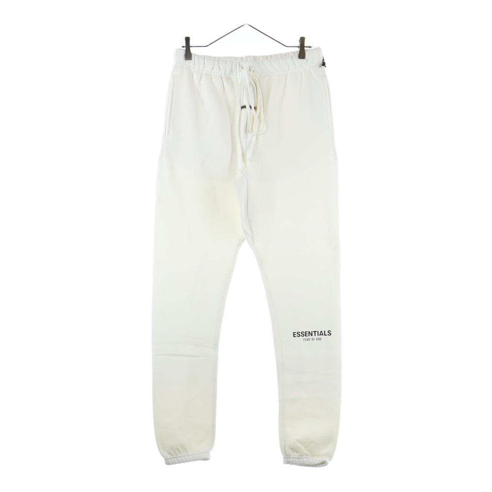 FEAR OF GOD ESSENTIALS(フィアオブゴッド エッセンシャルズ) SWEATPANTS ロゴプリント スウェットパンツ ホワイト