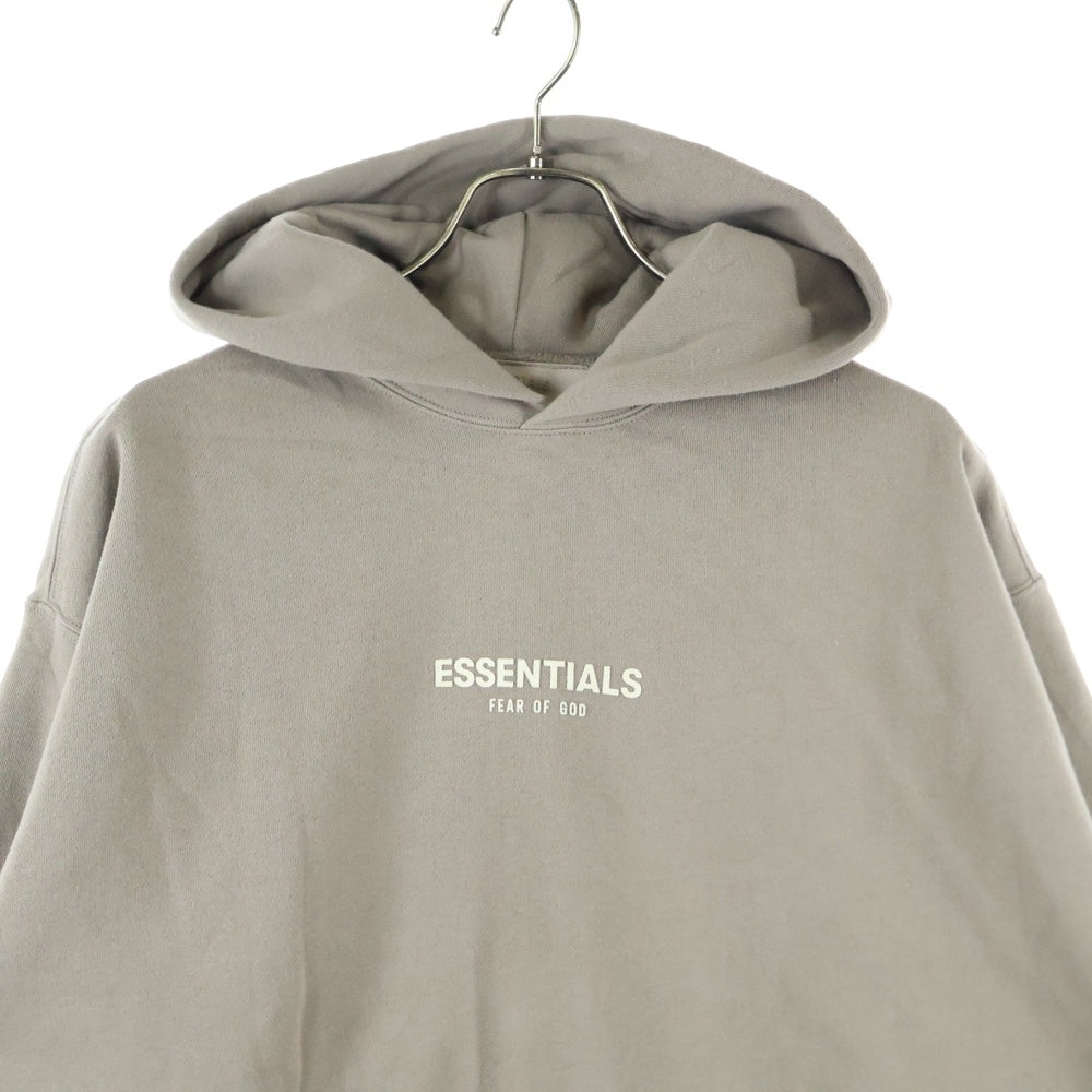 FEAR OF GOD ESSENTIALS(フィアオブゴッド エッセンシャルズ) HOODIE フェルトロゴ プルオーバースウェットパーカー フーディー ベージュ