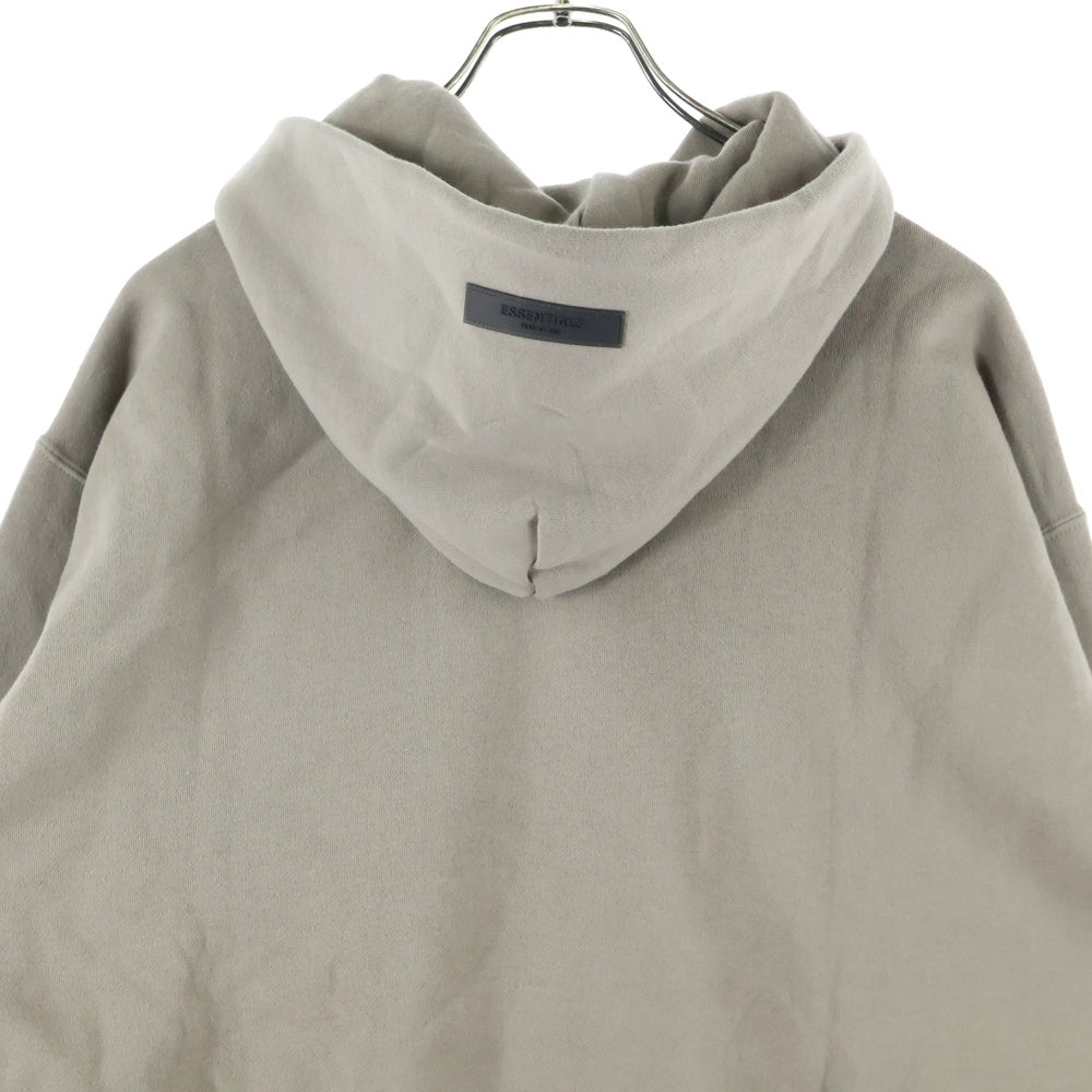 FEAR OF GOD ESSENTIALS(フィアオブゴッド エッセンシャルズ) HOODIE フェルトロゴ プルオーバースウェットパーカー フーディー ベージュ