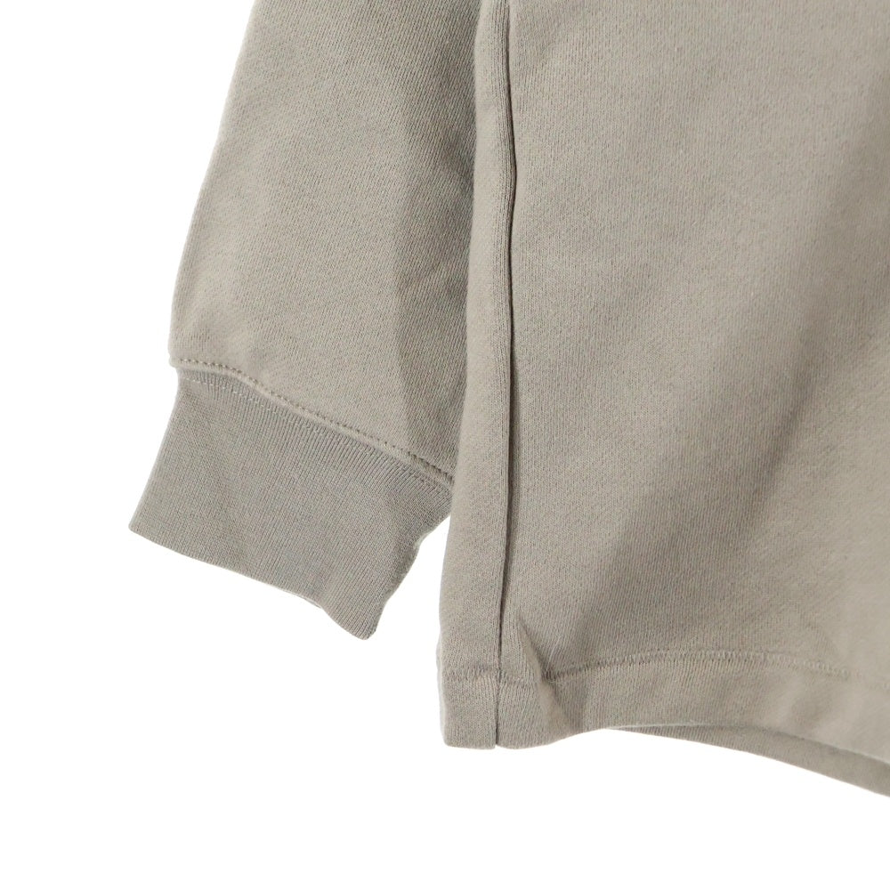 FEAR OF GOD ESSENTIALS(フィアオブゴッド エッセンシャルズ) HOODIE フェルトロゴ プルオーバースウェットパーカー フーディー ベージュ