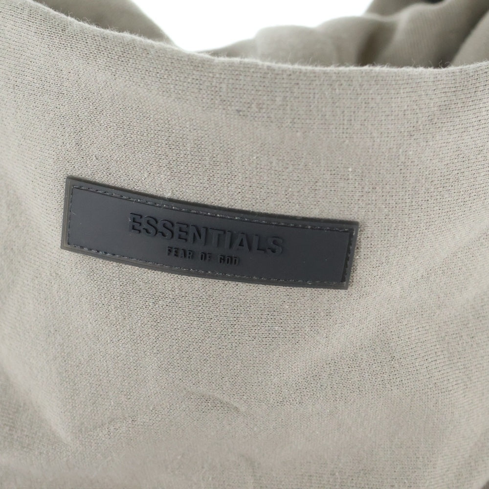 FEAR OF GOD ESSENTIALS(フィアオブゴッド エッセンシャルズ) HOODIE フェルトロゴ プルオーバースウェットパーカー フーディー ベージュ