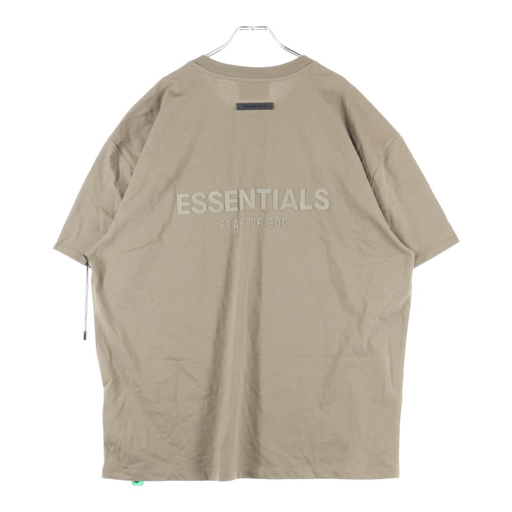 FEAR OF GOD ESSENTIALS(フィアオブゴッド エッセンシャルズ) S/S T-SHIRT フェルトロゴ 半袖Tシャツ ベージュ