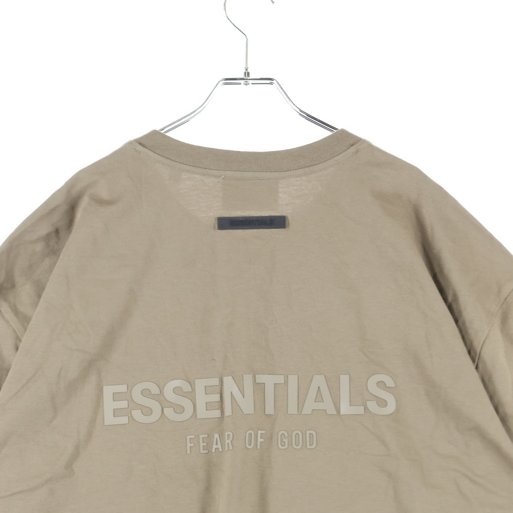FEAR OF GOD ESSENTIALS(フィアオブゴッド エッセンシャルズ) S/S T-SHIRT フェルトロゴ 半袖Tシャツ ベージュ